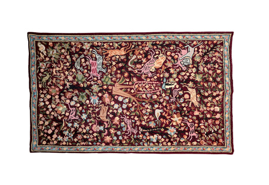 Enchanted Woodland Birds & Wildflowers Rug
