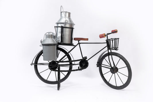 Vintage Milk Delivery Bicycle Toy