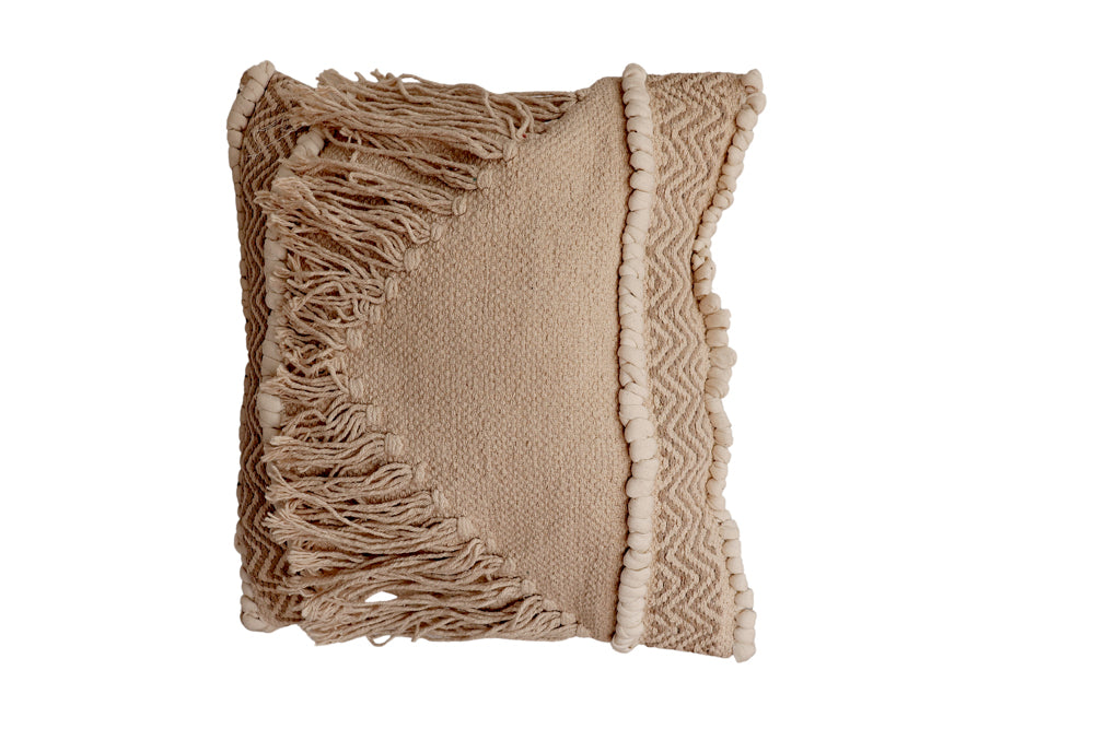Bohemian Handwoven Fringe Tote Bag