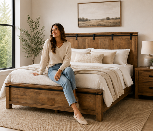 King bed