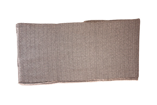 Classic Black & Cream Chevron Handwoven Rug