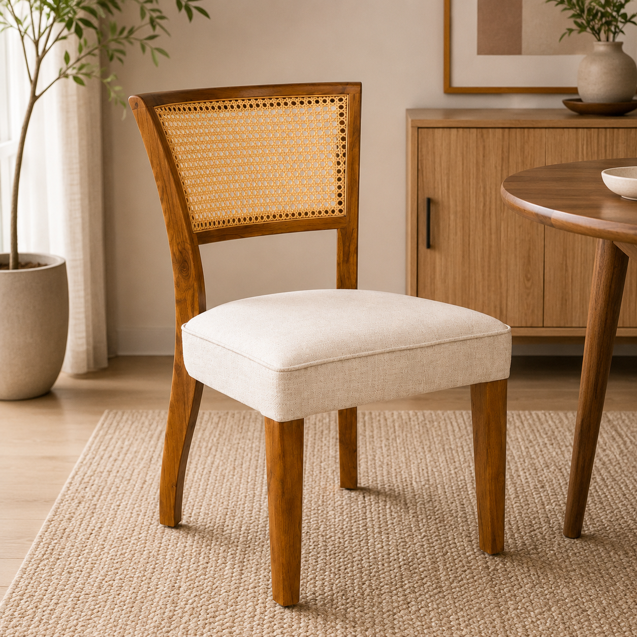Cane Dining Chair