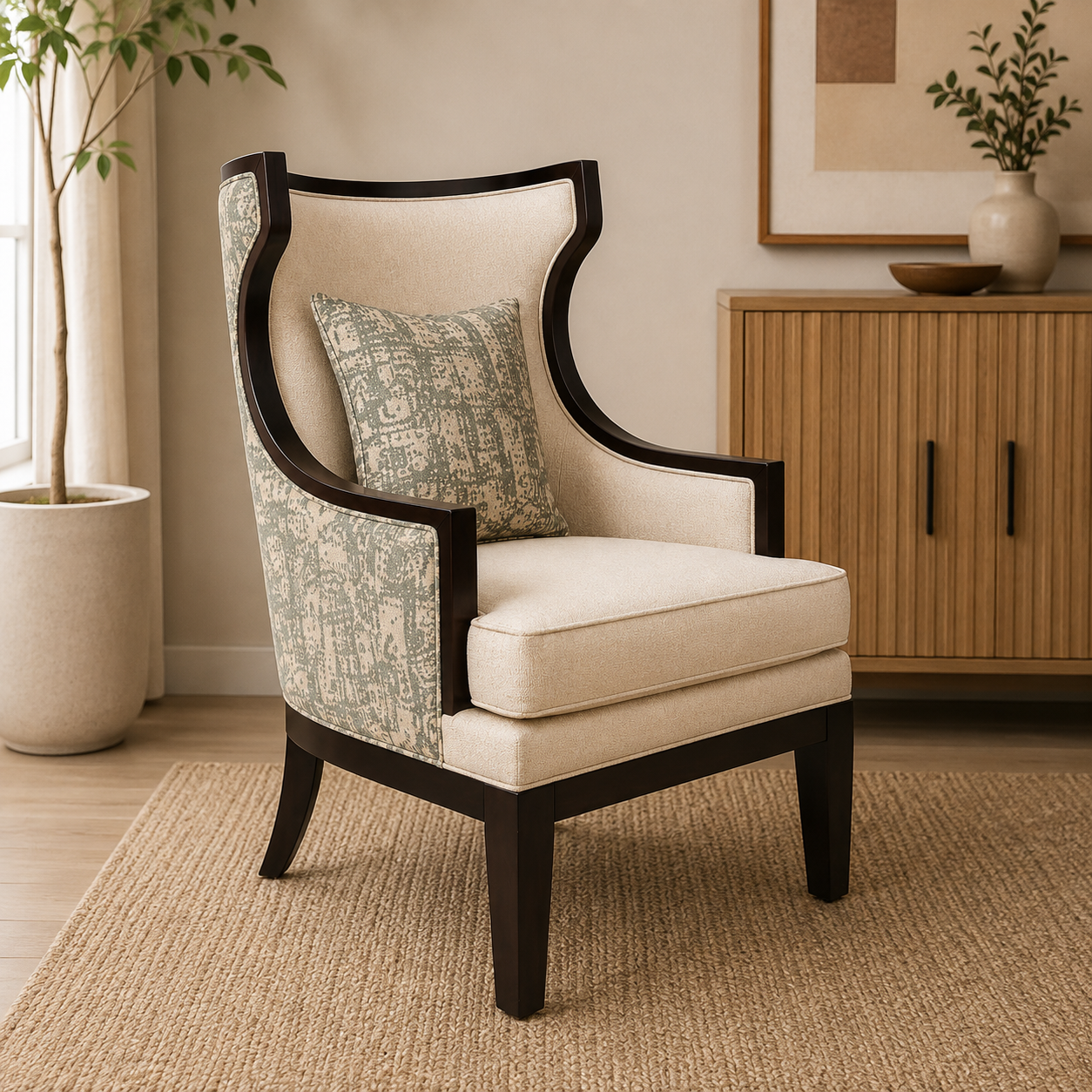 Wingback Lounge Chair