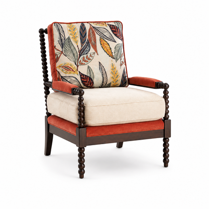 Beaded Accent Lounge Chair