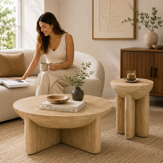 Organic Curve Coffee Table