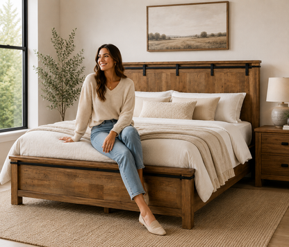 King bed