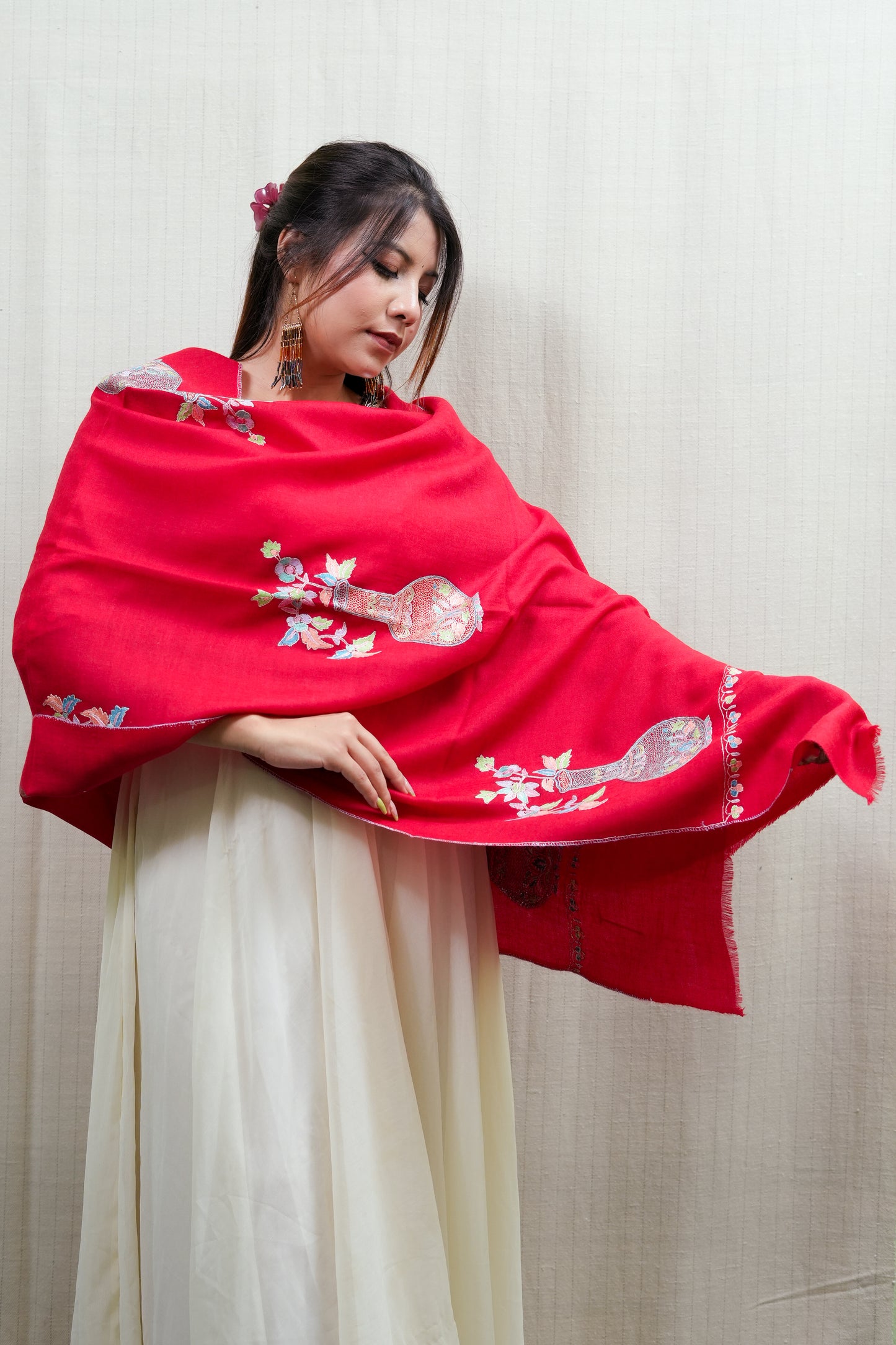 New Shawls red 3